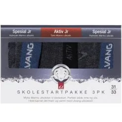 Ulvang Skolestartpakke 3pk Charcoal Melange/Stellar