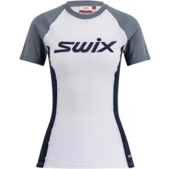 Swix RaceX Bodyw SS W Bright White/Dark Fog