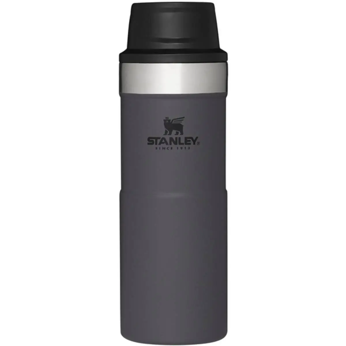 Stanley Termokopp Trigger Action Mug 0,35 L Charcoal 1 Stanley Termokopp Trigger Action Mug 0,35 L Charcoal