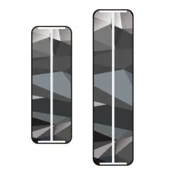 Mode Airtrack Deluxe 4x1m KAMPANJE, Sort