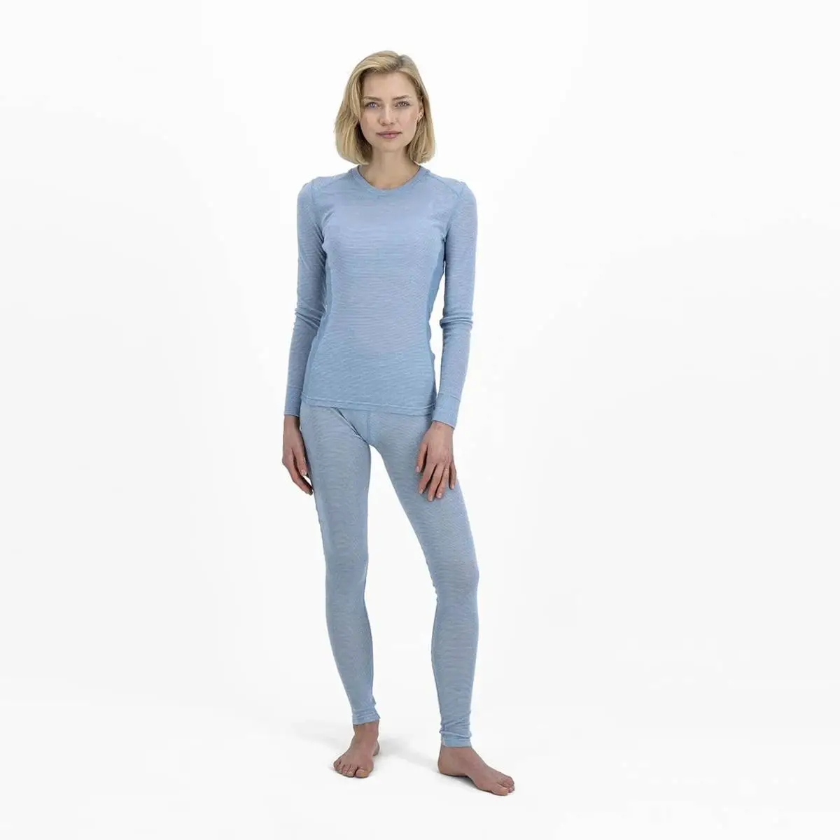 Ulvang Rav 100% Round Neck Ws Blue/Hint Of Mint 6 Ulvang Rav 100% Round Neck Ws Blue/Hint Of Mint - Bilde 6