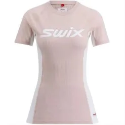 Swix RaceX Bodyw SS W Peach Whip/Bright White