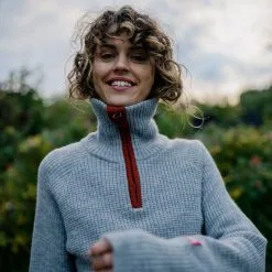 Ulvang Rav Sweater W/zip Grey Melange/Arabian Spice -Fjellsko Salg w1200h1200 714