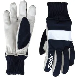 Swix Cross Glove Jr Dark Navy