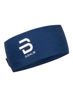 Daehlie Dæhlie Headband Wool Cross Estate Blue OZ