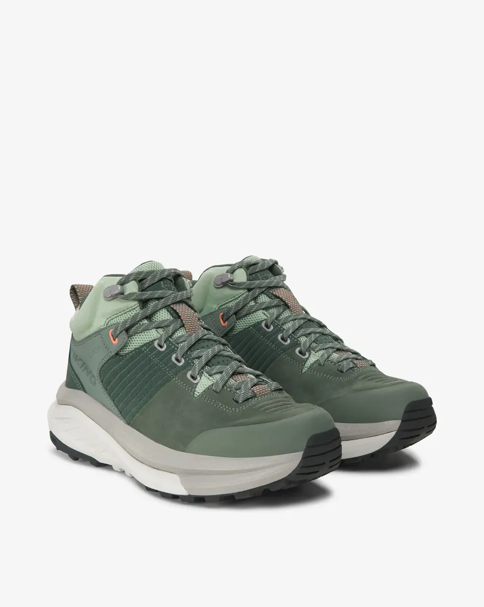 Viking Cerra Hike Mid GTX W Green/Light Grey 4 Viking Cerra Hike Mid GTX W Green/Light Grey - Bilde 4
