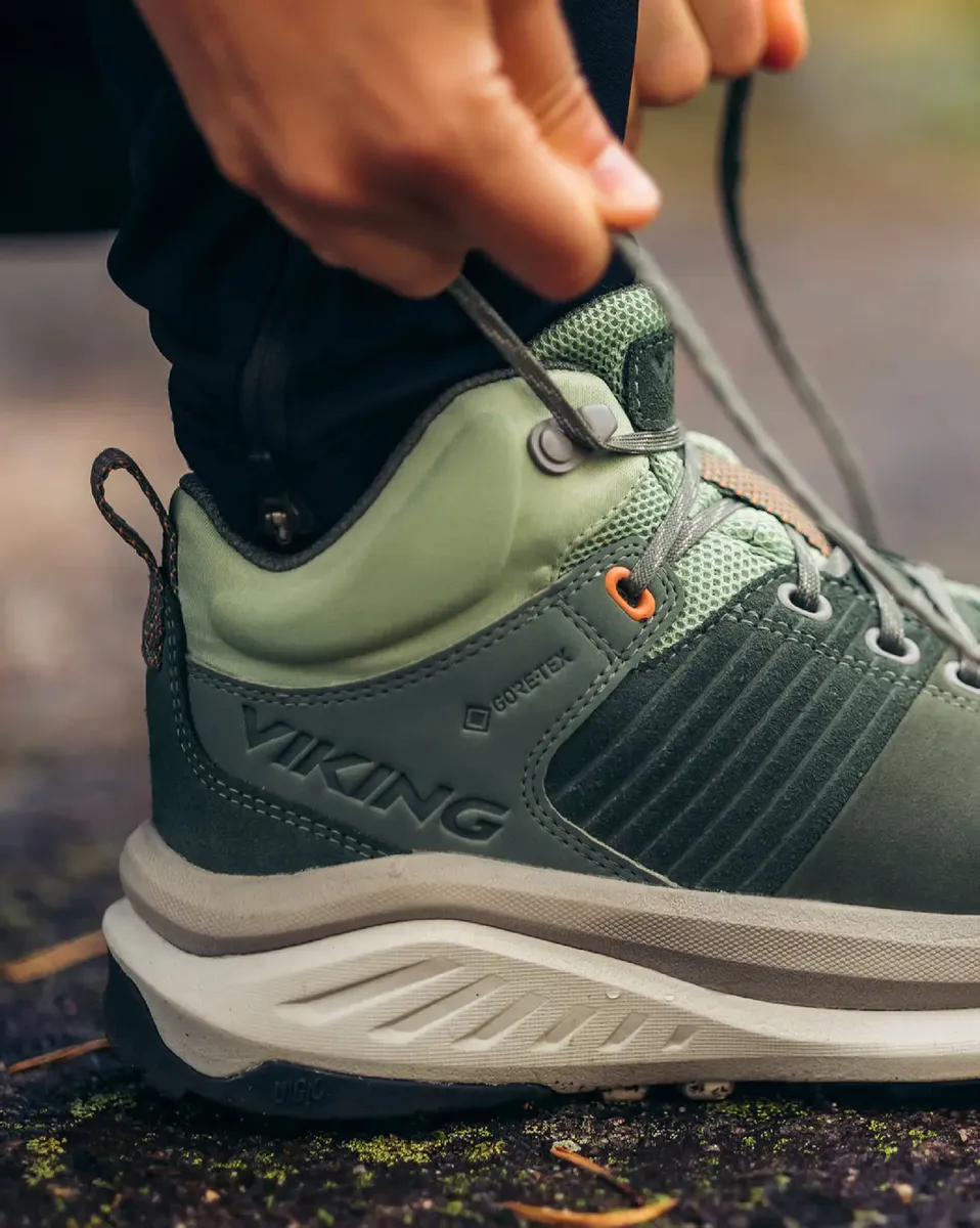 Viking Cerra Hike Mid GTX W Green/Light Grey 7 Viking Cerra Hike Mid GTX W Green/Light Grey - Bilde 7